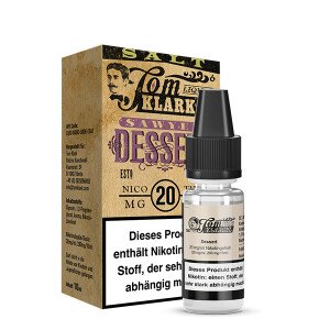TOM KLARKS Dessert Nikotinsalz Liquid 10ml