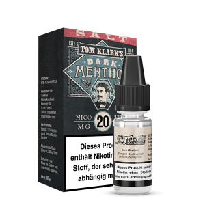 TOM KLARKS Dark Menthol Nikotinsalz Liquid 10ml