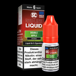SC - Red Line Nikotin - Double Apple Liquid 6mg/ml