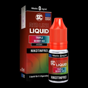 SC - Red Line Nikotin - Triple Berry Ice Liquid 0mg/ml
