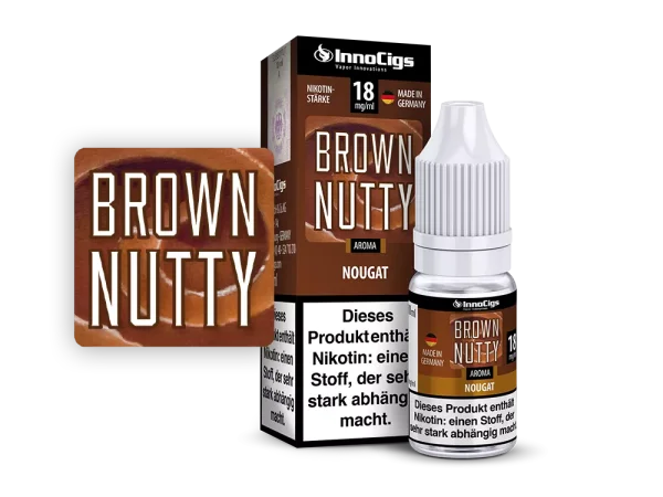 InnoCigs Brown Nutty Nougat Aroma 10ml 6 mg/ml