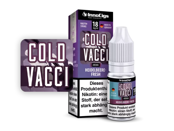 InnoCigs Cold Vacci Heidelbeere-Fresh Liquid 10ml