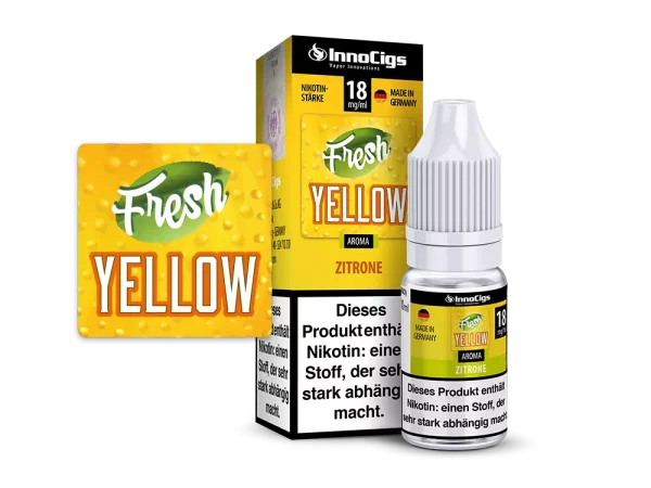 InnoCigs Fresh Yellow Zitrone Liquid 10ml