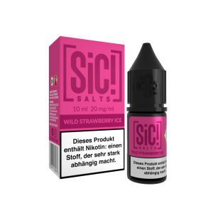 SiC! Salts Wild Strawberry Ice  - Nikotinsalz Liquid