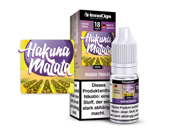 InnoCigs Hakuna Matata Traube Aroma 10ml