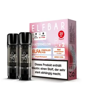 2x Elfbar ELFA Pod - Watermelon 20mg/ml