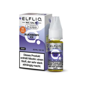 ELFLIQ Blackberry Ice Nikotinsalz Liquid 10 ml