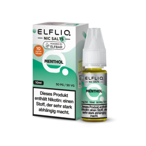 ELFLIQ Menthol Nikotinsalz Liquid 10 ml