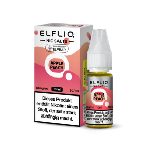 ELFLIQ Apple Peach Nikotinsalz Liquid 10 ml