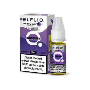 ELFLIQ Blueberry Nikotinsalz Liquid 10 ml