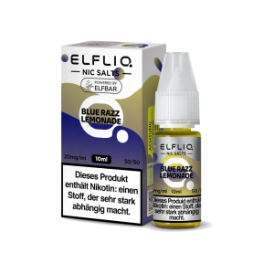 ELFLIQ Blue Razz Lemonade Nikotinsalz Liquid 10 ml 20 mg/ml