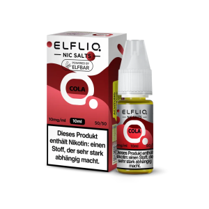 ELFLIQ Cola Nikotinsalz Liquid 10 ml