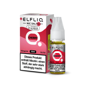 ELFLIQ Cherry Nikotinsalz Liquid 10 ml