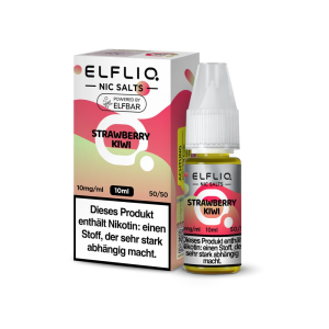 ELFLIQ Strawberry Kiwi Nikotinsalz Liquid 10 ml