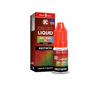 SC - Red Line - Apple Peach Ice - Nikotinsalz Liquid