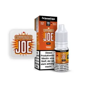 InnoCigs Commander Joe Tabak Liquid 10ml