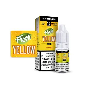 InnoCigs Fresh Yellow Zitrone Liquid 10ml