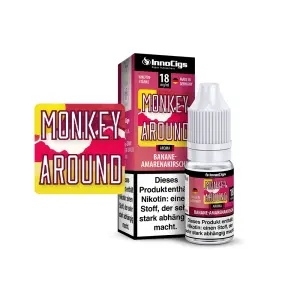 InnoCigs Monkey Around Bananen-Amarenakirsche Liquid 10ml