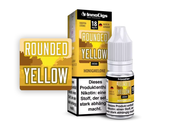 InnoCigs Rounded Yellow Honigmelonen Liquid 10ml