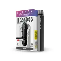 Elfbar Elfa Turbo Pro Pod Kit Black