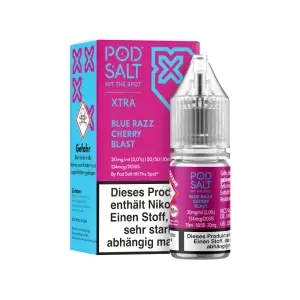 Pod Salt X Blue Razz Cherry Blast  - Nikotinsalz Liquid