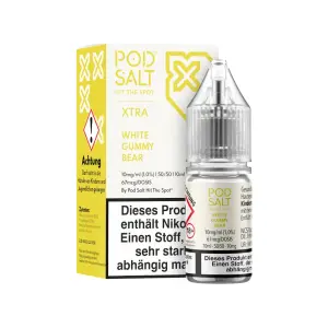 Pod Salt X White Gummy Bear - Nikotinsalz Liquid