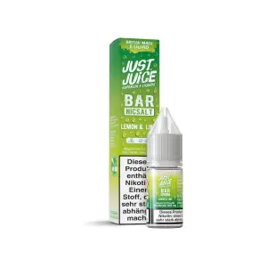 Just Juice - Bar Lemon & Lime - Nikotinsalz Liquid