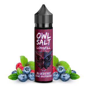 OWL Salt Longfill Blueberry Sour Raspberry Aroma 10 ml