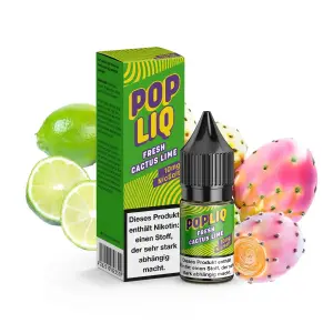 PopLiq - Fresh Cactus Lime - Nikotinsalz Liquid - 10ml...