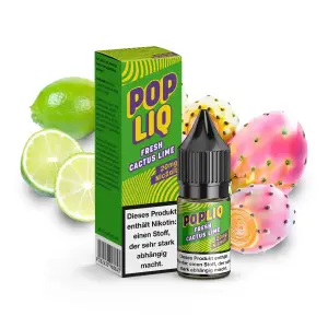 PopLiq - Fresh Cactus Lime - Nikotinsalz Liquid - 10ml...