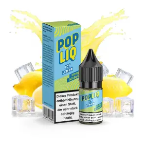 PopLiq - Icy Lemon - Nikotinsalz Liquid - 10ml 20mg/ml