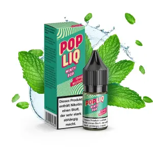 PopLiq - Minty Pop - Nikotinsalz Liquid - 10ml 10mg/ml