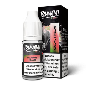 GermanFlavours Coconut Melon Tsunami Nikotinsalz Liquid 10ml