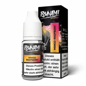 GermanFlavours Mango Raspberry Tsunami Nikotinsalz Liquid...