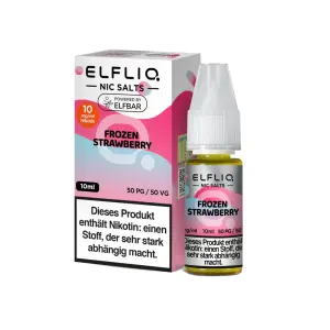 ELFLIQ - Frozen Strawberry - Nikotinsalz Liquid