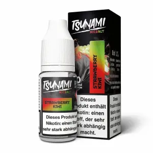 GermanFlavours Strawberry Kiwi Tsunami Nikotinsalz Liquid...