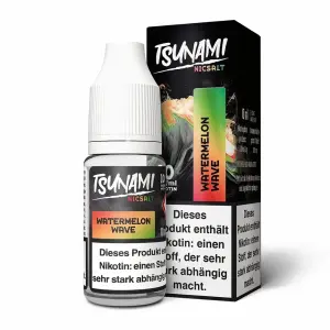 GermanFlavours Watermelon Wave Tsunami Nikotinsalz Liquid...