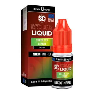 SC - Red Line Nikotin - Green Tea Lemon Liquid