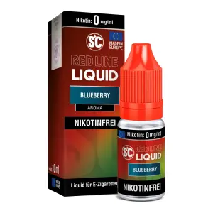 SC - Red Line Nikotin - Blueberry Liquid