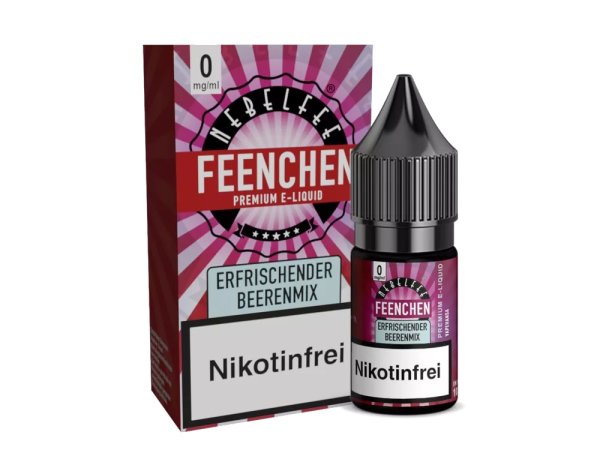Nebelfee - Feenchen - Erfrischender Beerenmix - Nikotinsalz Liquid