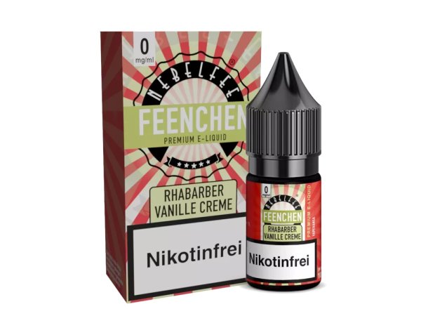 Nebelfee - Feenchen - Rhabarber Vanillecreme - Nikotinsalz Liquid