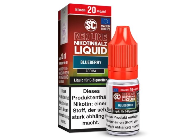 SC - Red Line - Blueberry - Nikotinsalz Liquid 10 mg/ml