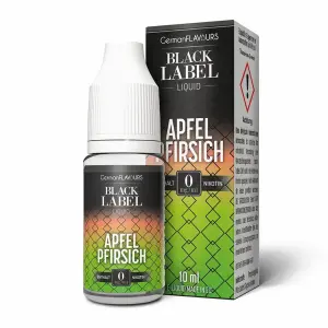 GermanFlavours Black Label - Apfel Pfirsich - E-Liquid -...