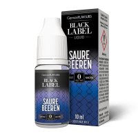 GermanFlavours Black Label - Saure Beeren - E-Liquid - 10ml