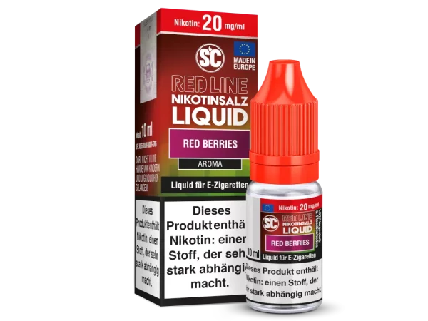 SC - Red Line - Red Berries - Nikotinsalz Liquid 10 mg/ml