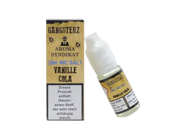 Gangsterz - Vanille Cola - Nikotinsalz Liquid