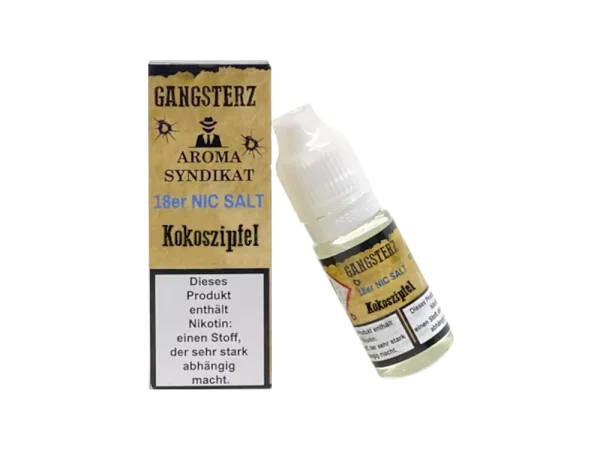 Gangsterz - Kokoszipfel - Nikotinsalz Liquid