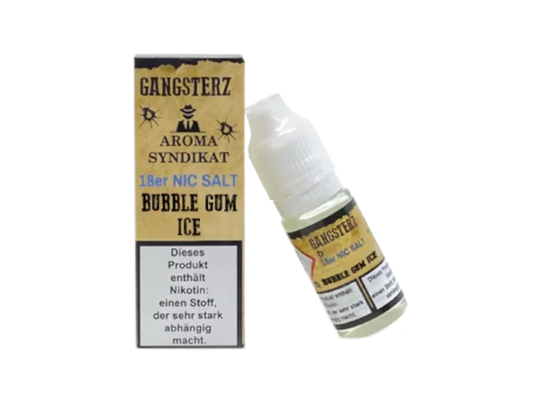 Gangsterz - Bubble Gum Ice - Nikotinsalz Liquid 18 mg/ml