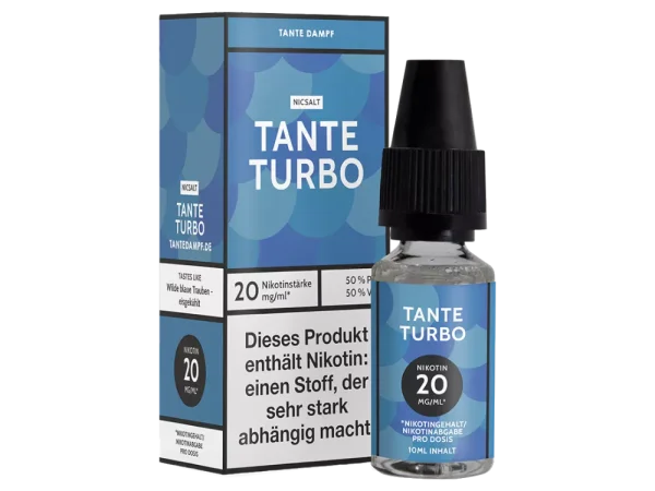 Tante Dampf - Tante Turbo - Nikotinsalz Liquid 10ml