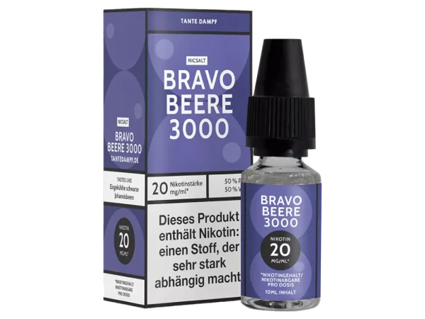 Tante Dampf - Bravo Beere 3000 - Nikotinsalz Liquid 10ml